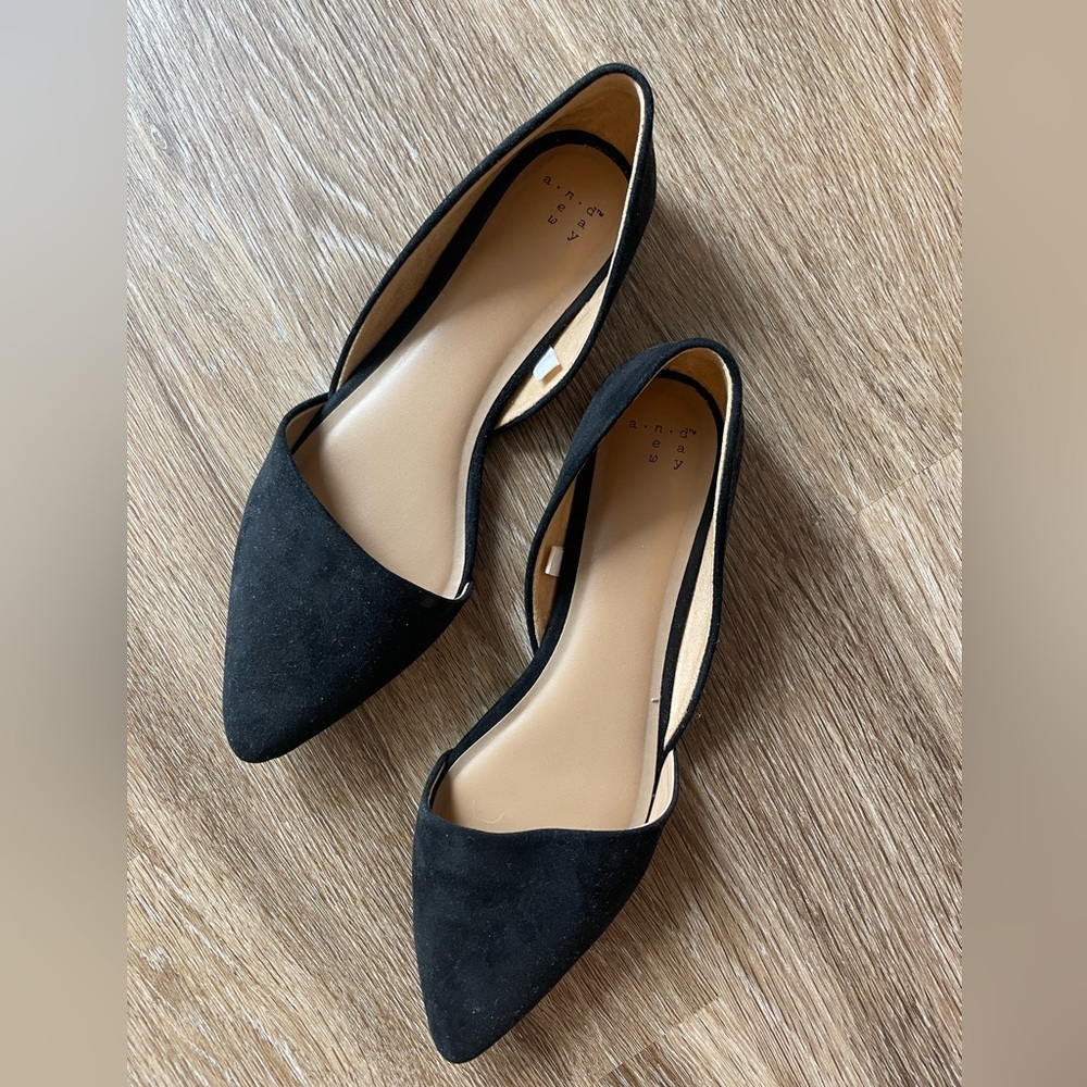 Black flats
